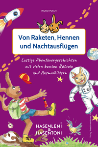 Vorderes Coverbild Hasenleni & Hasentoni Familiengeschichten für KLEIN und gross