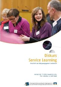 Vorderes Coverbild Diskurs Service Learning