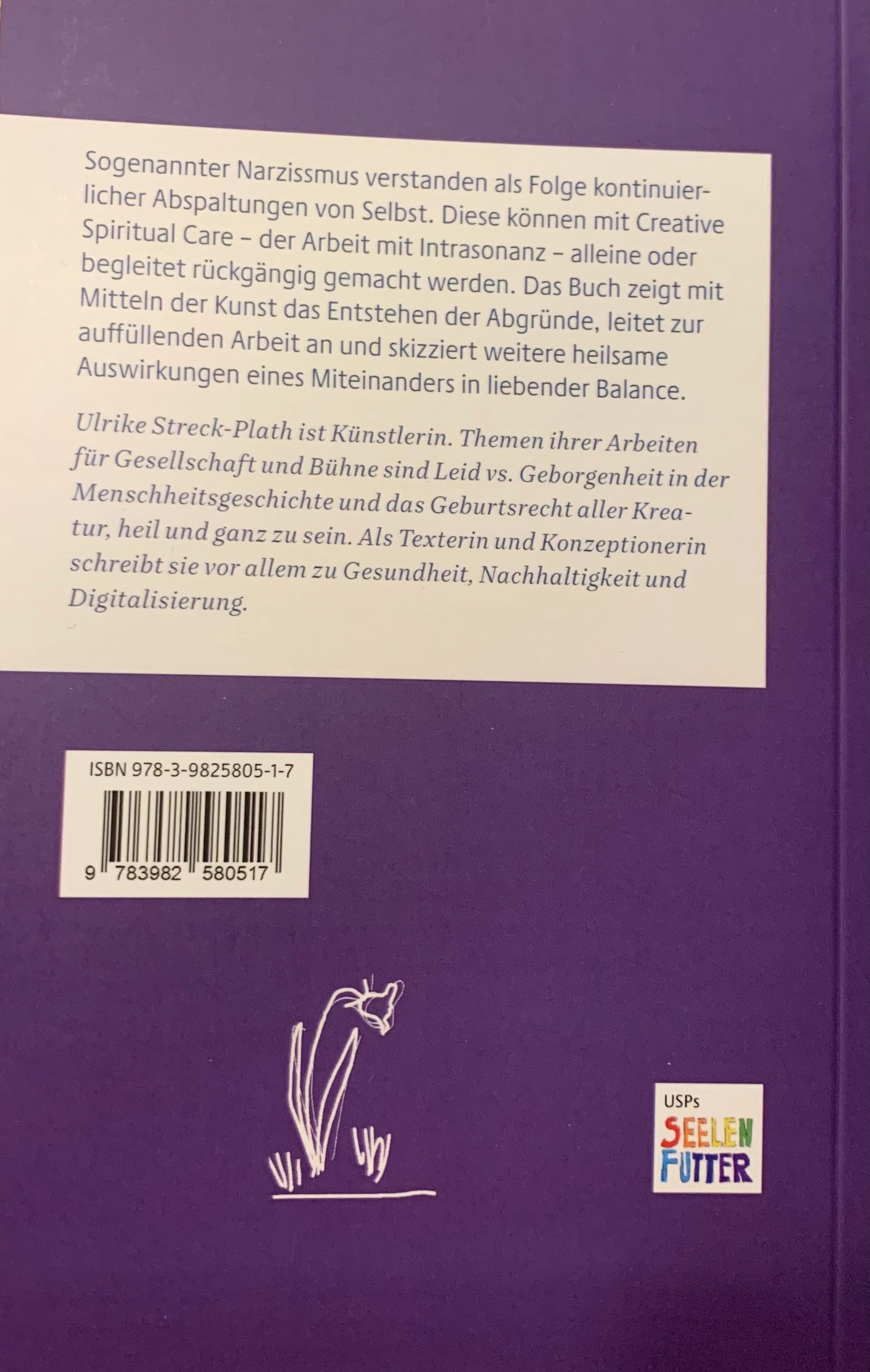 Rückseitencover Vergiss Narziss