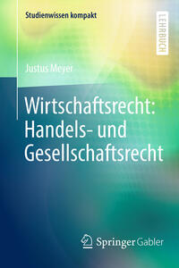 Vorderes Coverbild Wirtschaftsrecht: Handels- und Gesellschaftsrecht