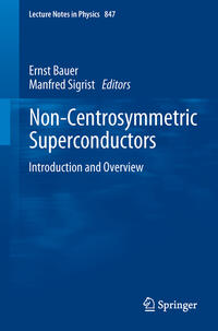 Vorderes Coverbild Non-Centrosymmetric Superconductors