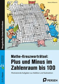 Vorderes Coverbild Mathe-Kreuzworträtsel: Plus und Minus ZR bis 100