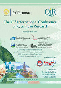 Vorderes Coverbild The 18th International Conference on Quality in Research