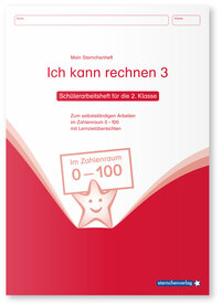 Vorderes Coverbild Ich kann rechnen 3 - Schülerarbeitsheft für die 2. Klasse