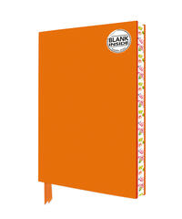 Vorderes Coverbild Exquisit Notizbuch ohne Linien DIN A5: Orange