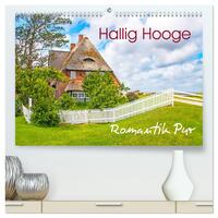 Vorderes Coverbild Hallig Hooge - Romantik Pur (hochwertiger Premium Wandkalender 2025 DIN A2 quer), Kunstdruck in Hochglanz
