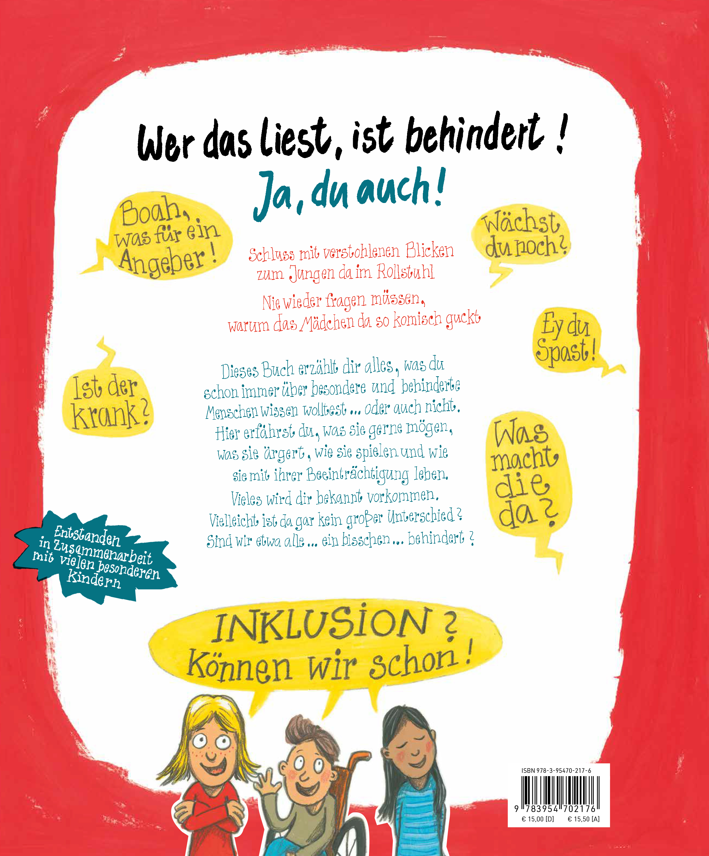 Rückseitencover Alle behindert!