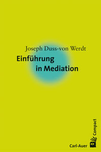 Vorderes Coverbild Einführung in Mediation