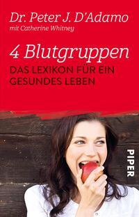 Vorderes Coverbild 4 Blutgruppen - Das Lexikon für ein gesundes Leben