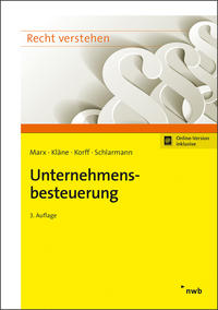 Vorderes Coverbild Unternehmensbesteuerung