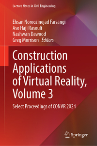 Vorderes Coverbild Construction Applications of Virtual Reality, Volume 3