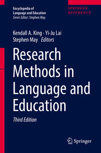 Vorderes Coverbild Research Methods in Language and Education