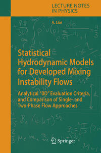 Vorderes Coverbild Statistical Hydrodynamic Models for Developed Mixing Instability Flows