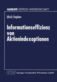 Vorderes Coverbild Informationseffizienz von Aktienindexoptionen
