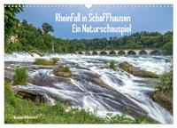 Vorderes Coverbild Rheinfall in Schaffhausen - Ein Naturschauspiel (Wandkalender 2025 DIN A3 quer), CALVENDO Monatskalender