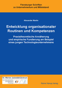 Vorderes Coverbild Entwicklung organisationaler Routinen und Kompetenzen