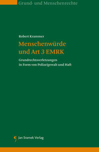 Vorderes Coverbild Menschenwürde und Art 3 EMRK