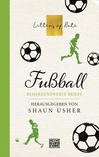 Vorderes Coverbild Fußball - Letters of Note