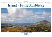 Vorderes Coverbild Irland - Feine Ausblicke (Wandkalender 2025 DIN A4 quer), CALVENDO Monatskalender