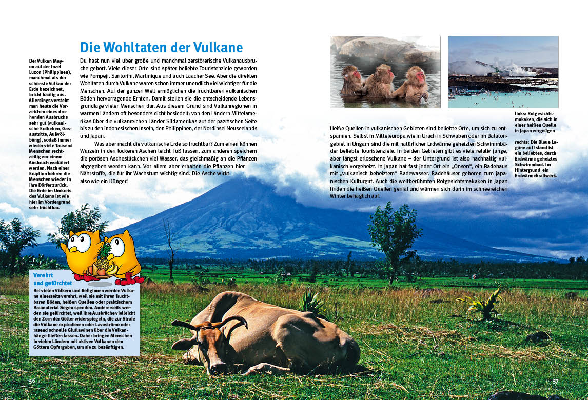 Beispielinhalt (Bild) Entdecke die Vulkane