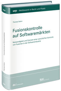 Vorderes Coverbild Fusionskontrolle auf Softwaremärkten