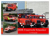 Vorderes Coverbild DDR Feuerwehr Klassiker (Tischkalender 2026 DIN A5 quer), CALVENDO Monatskalender
