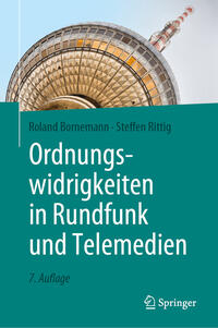 Vorderes Coverbild Ordnungswidrigkeiten in Rundfunk und Telemedien