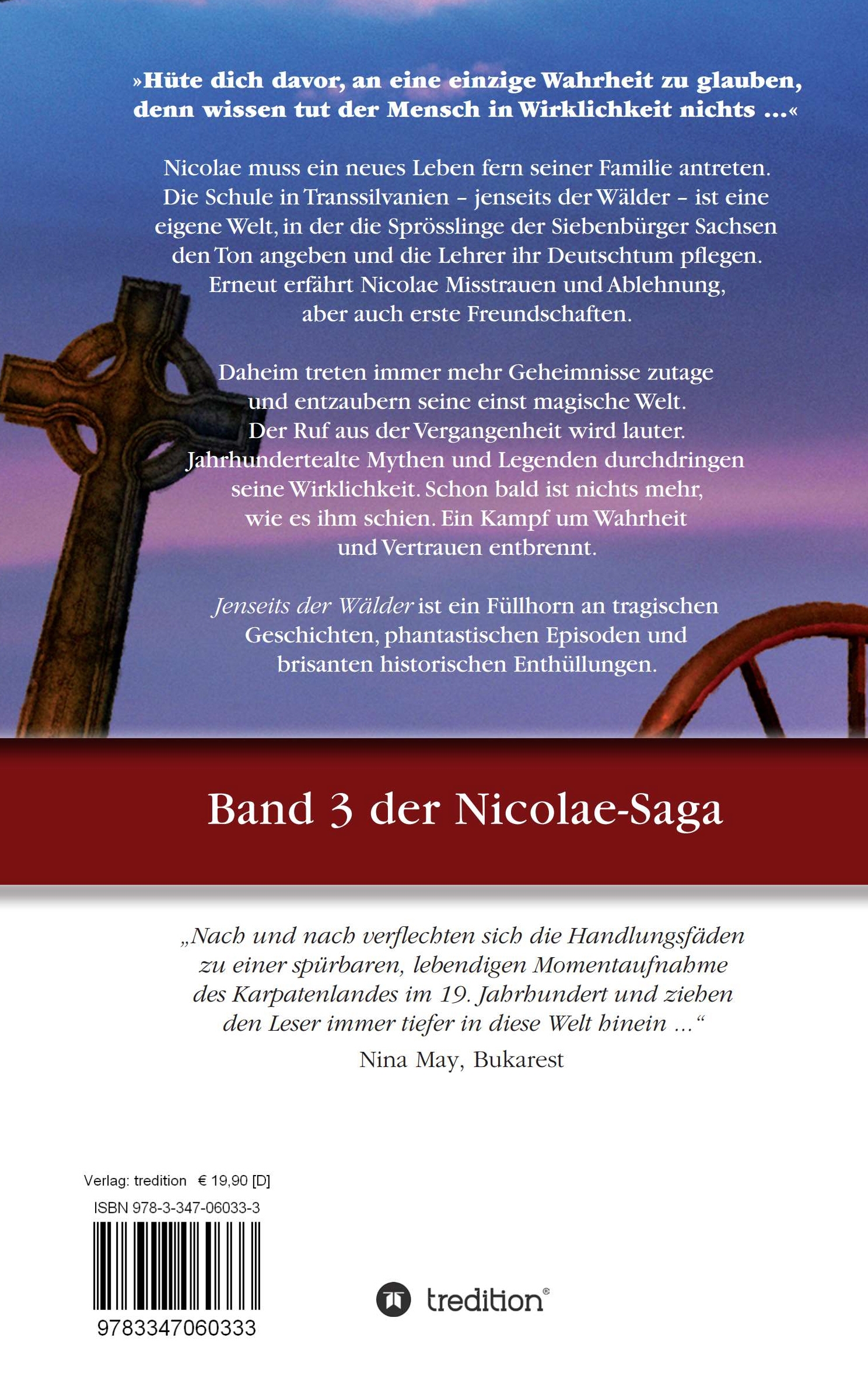 Rückseitencover Nicolae - Jenseits der Wälder