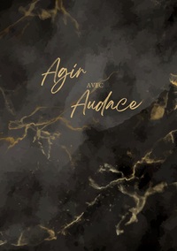 Vorderes Coverbild Agir avec Audace noir