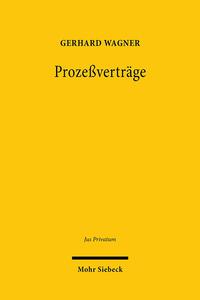 Vorderes Coverbild Prozeßverträge