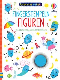 Vorderes Coverbild Usborne Minis: Fingerstempeln Figuren