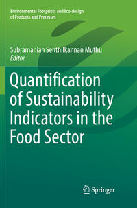 Vorderes Coverbild Quantification of Sustainability Indicators in the Food Sector