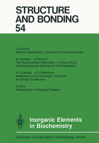 Vorderes Coverbild Inorganic Elements in Biochemistry