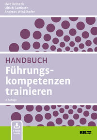 Vorderes Coverbild Handbuch Führungskompetenzen trainieren