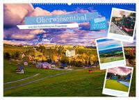 Vorderes Coverbild Oberwiesenthal und der Fichtelberg im Erzgebirge (Wandkalender 2025 DIN A2 quer), CALVENDO Monatskalender