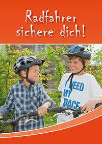 Vorderes Coverbild Radfahrer sichere dich!