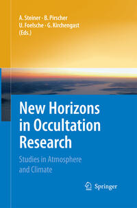 Vorderes Coverbild New Horizons in Occultation Research