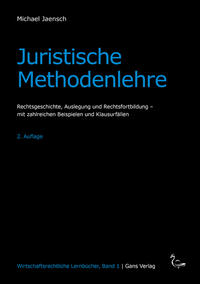 Vorderes Coverbild Juristische Methodenlehre