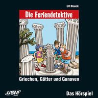 Vorderes Coverbild Die Feriendetektive: Griechen, Götter und Ganoven (Audio-CD)