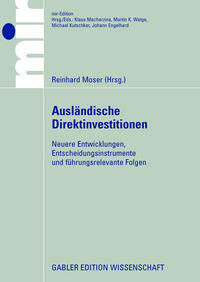 Vorderes Coverbild Ausländische Direktinvestitionen: