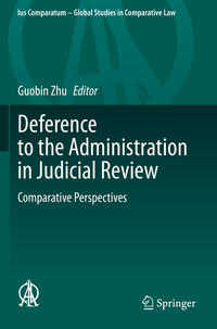Vorderes Coverbild Deference to the Administration in Judicial Review