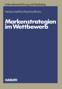 Vorderes Coverbild Markenstrategien im Wettbewerb