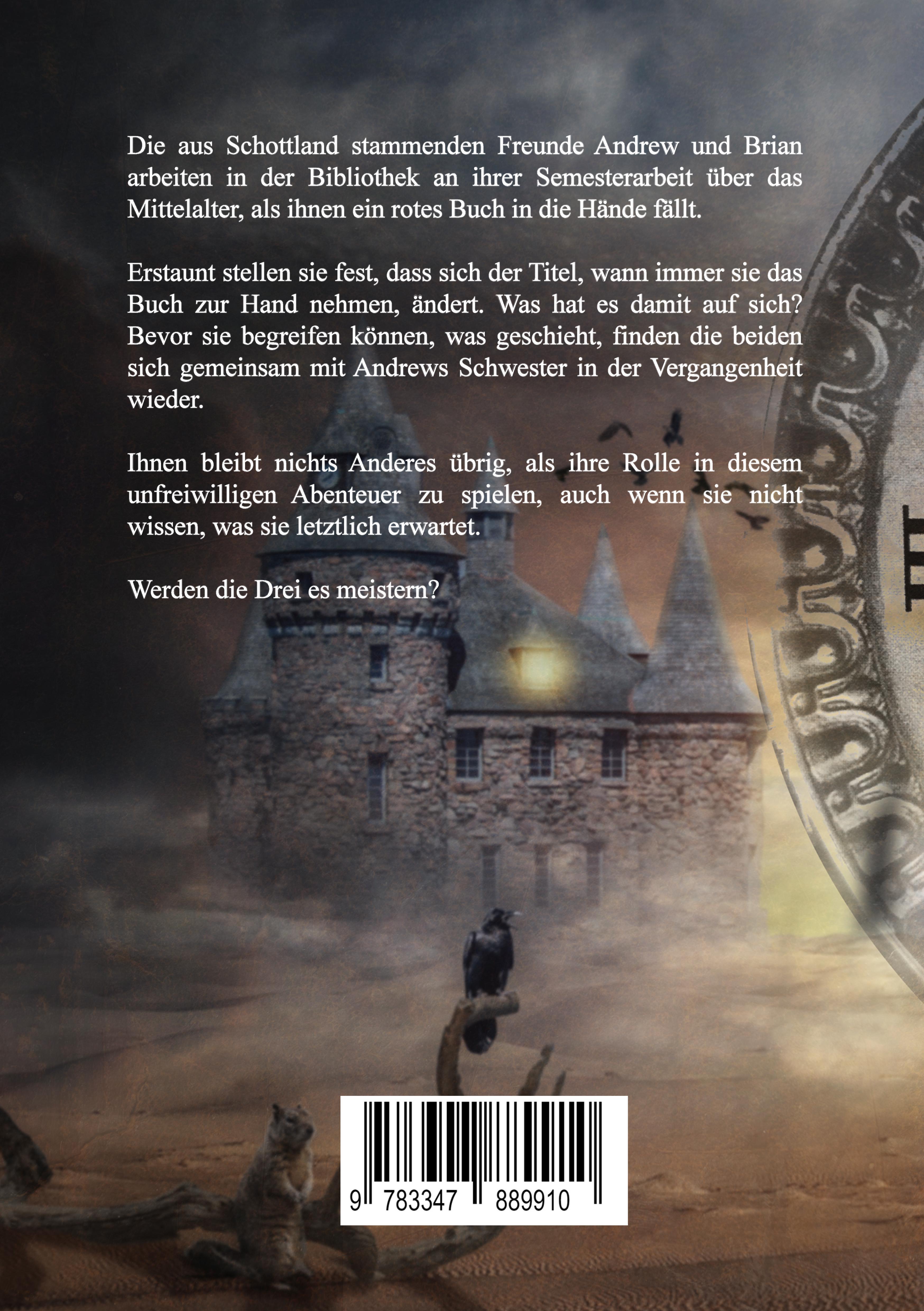 Rückseitencover Eine unfreiwillige Zeitreise