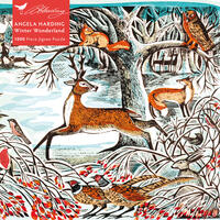 Vorderes Coverbild Puzzle - Angela Harding, Winterwunderland