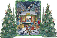 Vorderes Coverbild Adventskalender "Engelchens Postamt"