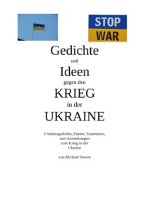 Vorderes Coverbild Gedichte und Ideen gegen den Krieg in der Ukraine