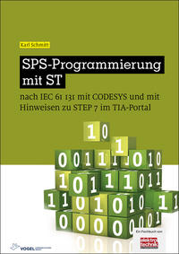 Vorderes Coverbild SPS-Programmierung mit ST
