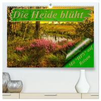 Vorderes Coverbild Die Heide blüht (hochwertiger Premium Wandkalender 2025 DIN A2 quer), Kunstdruck in Hochglanz