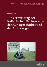 Vorderes Coverbild Die Vermittlung der italienischen Fachsprache der Kunstgeschichte und der Archäologie