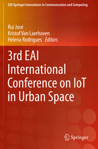 Vorderes Coverbild 3rd EAI International Conference on IoT in Urban Space
